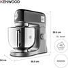 Virtuvinis kombainas Kenwood KMX760CH kMix Special Edition Schwarzer Chrome Küchenmaschine