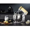 Virtuvinis kombainas Kenwood Virtuvės kombainas KMX760YG 0W20011398, 1000 W, 5 l, 6 greičiai, nerūdijantis plienas, pilka, geltona, blizgus, plakimas