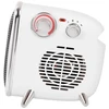 Keraminis ventiliatorinis šildytuvas kambariui ir biurui su termostatu 1800W iki 60m³ pastatomas B-4 1800 Baltas Eurom
