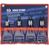 KING TONY PLIERS SEGERA RINKINYS 4 vnt. CASE