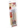 Kreator KRT045010 Dėlionės pjūklo diskas, 91mm, 6 TPI, 2 vnt., mediena 60mm, plastikas 50mm