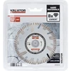Kreator KRT084100 Deimantinis pjovimo diskas, 115mm, 22.2mm, 9 segmentai, 9mm, 2.00mm, 1.20mm, 8