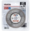 Kreator KRT085101 Deimantinis pjovimo diskas, 125mm, 22.2mm, 1.2mm, 0.8mm, 9mm, 9