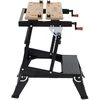 Kreator KRT672002 Sulankstomas darbo stalas, 100 kg, 30-47,5 cm, 77 cm, plieno rėmas, 4 judantys kaiščiai
