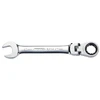 Kombinuotas terkšlinis raktas lanksčia galvute GEAR+ 8mm, KS Tools