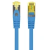 PATCHCORD KAT.6A S/FTP LSZH CU 0.25M Mėlynas FLUKE PASSED LANBERG