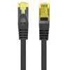 PATCHCORD CAT.6A S/FTP LSZH CU 3M Juodas FLUKE PASSED LANBERG