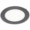 LED lubinis šviestuvas ORIS PLUS, 7W, 3000K, 560lm, IP20, 120°, juodas; LD-ORW07W-CBP-10 GTV