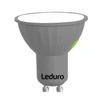 Lemputė LEDURO Energijos suvartojimas 5 vatai Šviesos srautas 400 liumenų 4000 K 220–240 V 21205