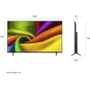 LG televizorius 55NU800B6LA.AEEQ, 139cm, 3840x2160, NanoCell, 4K UHD, webOS 26, 3x HDMI 2.1, USB 2.0, RJ45, CI+, WiFi, Bluetooth