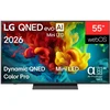 Lg televizorius 55QNED83B6A.AEUD, 139cm, 4K UHD, Mini LED, 120Hz, webOS 26, HDR10, Filmmaker Mode, Game Optimizer, ALLM, VRR