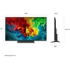 Lg televizorius 55QNED83B6A.AEUD, 139cm, 4K UHD, Mini LED, 120Hz, webOS 26, HDR10, Filmmaker Mode, Game Optimizer, ALLM, VRR