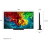 Lg televizorius 65QNED83B6A.AEUD, 164cm, 3840x2160, Mini LED, 120Hz, webOS 26, HDR10, HLG, FreeSync Premium, VRR, ALLM, WLAN
