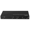 HDMI Skirstytuvas - LINDY 2 Prievadų HDMI Skirstytuvas 8K60, 48G, Su Garso Ištraukimu ir Sumažinimu, Juodas