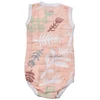 Cocoon išpardavimas! Lodger Romper Botanimal medvilninis berankovis body Plush 62 cm RF 073_62
