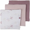 Patalynės komplektas Lodger Swadler Solid Matcha vystyklas SWM 107, 3x70x70cm, 100% medvilnė, Oeko-Tex, rožinė