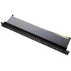 LOGILINK NP0048 LOGILINK- Patch Panel 19-mounting Cat.6 STP 24 jungtys, juodas