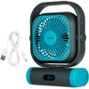 Ventiliatorius Medion LIFE Camping Ventilator E10 TF MD 12065 50078408, 20W, 4m/s, 48dB, 110°, 5 greičiai, 2 režimai, 10000mAh, USB-A, USB-C, LED