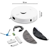 Medion robotų dulkių siurblys MD11916 X41 SW 50075800, 8000 Pa, 0.3 L, 240 min, 72 dB, Li-ion, baltas, apvalus, šlapias valymas