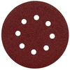 Mirka šlifavimo diskas JEPUFLEX 4461600512, 125 mm, 8 skylės, P120, 5 vnt, ekscentrinei šlifuoklei