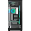 Montech kompiuterio korpusas TG3 (B), Midi-Tower, 58 l, juodas, grūdintas stiklas, RGB apšvietimas, ATX, USB-C, USB-A 3.2 Gen 1