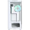Montech kompiuterio korpusas TG3 (W), Midi-Tower, baltas, 58 l, grūdintas stiklas, 1x 360 mm GF360 U REV ventiliatorius
