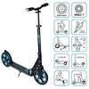 MUUWMI Aliuminio Scooter PRO skrejritenis 215 mm mėlynas AU 567