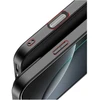 Dėklas Nevox StyleShell NYLO 2529, juodas, iPhone 17 Pro Max / iPhone 18 Pro Max, polikarbonatas, TPU, nailonas, atsparus smūgiams