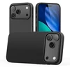 Nevox StyleShell PRO 2541, telefono dėklas, juodas, iPhone 17 Pro Max, iPhone 18 Pro Max, oda, polikarbonatas