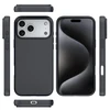 Nevox StyleShell SHOCK 2537, telefono dėklas, juodas, iPhone 17 Pro Max, suderinamas su MagSafe, polikarbonatas, silikonas