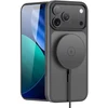 Nevox telefono dėklas StyleShell INVISIO 2545, juodas, iPhone 17 Pro Max, suderinamas su MagSafe