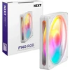 Nzxt F140 RGB ventiliatorius RF-R214S-WF, 140mm, baltas, RGB apgaismojums
