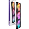 Nzxt F420 RGB kompiuterio ventiliatorius RF-R242U-BF, 420mm, 4-pin PWM, NZXT RGB 4-pin, 2000rpm, 34.0dB(A), RGB apšvietimas