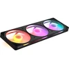 Nzxt F420 RGB kompiuterio ventiliatorius RF-R242U-BF, 420mm, 4-pin PWM, NZXT RGB 4-pin, 2000rpm, 34.0dB(A), RGB apšvietimas