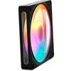 NZXT ventiliatorius F140 RGB RF-R214S-BF, 140mm, RGB apšvietimas, juodas
