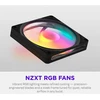 NZXT ventiliatorius F140 RGB RF-R214S-BF, 140mm, RGB apšvietimas, juodas