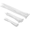 Plastikiniai spaustukai balti 3x120mm (100vnt.) Kreator