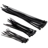 Plastikiniai spaustukai juodi 5x190mm (50vnt.) Kreator