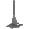 Plytelių lygio indikatorius Rubi CYCLONE LS Flat Base; 1 mm; 2400 vnt.