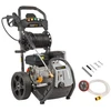 Powerplus benzininis aukšto slėgio plovimo įrenginys POWXG9100 210cc 270bar 540Lh 20m žarna Sidabrinė
