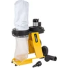 POWERPLUS dulkių ir drožlių surinkėjas POWX2090 550W 65L 100mm žarna 900m³h Juoda Geltona