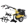 POWERPLUS POWXG7217 benzininis kultivatorius ir žemės freza dirvos apdirbimui ir sodo paruošimui 208cc 4200W 105cm 4-taktis variklis reversas