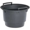 Gėlių vazonas Prosperplast Milly DBMLR300-S433, plastikinis, antracito spalvos