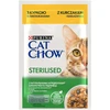 Purina Nestle Drėgnas Kačių Maistas - PURINA Cat Chow Sterilizuotoms Katėms Su Vištiena Ir Baklažanu 85 g