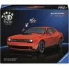 Ravensburger 3D dėlionė Iconics Dodge Challenger R/T Scat Pack Widebody 12008036, 108 vnt, 8 metai, juoda, raudona