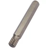Rockforce Bit SPLINE M10x10mm L-75mm