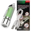 Rockforce Mini LED akumuliatorinė žibintuvėlė 6 viename USB-C 100 lm 500 mAh