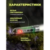 Rockforce Mini LED akumuliatorinė žibintuvėlė 6 viename USB-C 100 lm 500 mAh