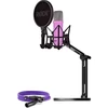 Rode Microphones NT1 Signature +XLR-cable+Desktop Studio Arm , microphone - violetinė, Bundle