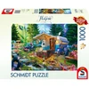 Schmidt Spiele Dėlionė 58575, 1000 dalių, 69,3x49,3cm, kartonas, karavanas kalnuose